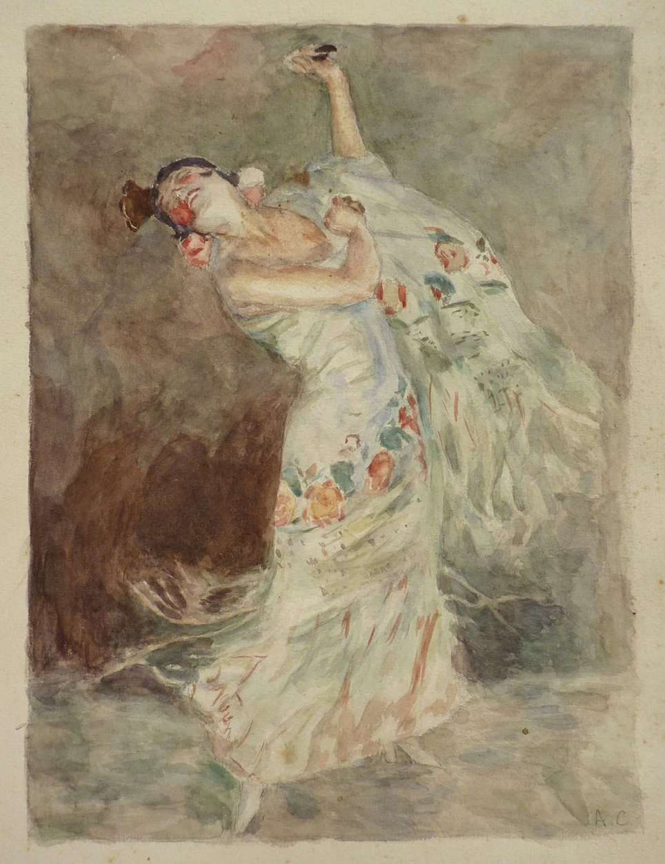 Danzatrice - bozzetto